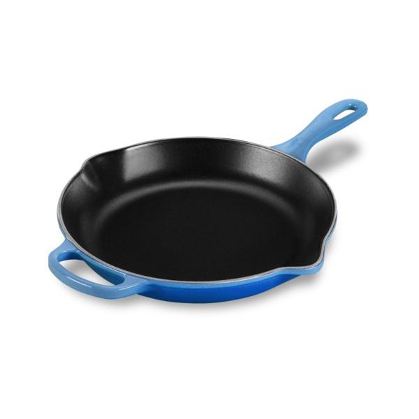 Le Creuset ル・クルーゼ　 26cm 補助ハンドル付フライパン (マルセイユブルー） 10...