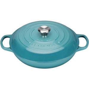 Le Creuset ル・クルーゼ　 ビュッフェ・キャセロール　30cm (カリビアンブルー） 3.5QT｜heartlandtrading