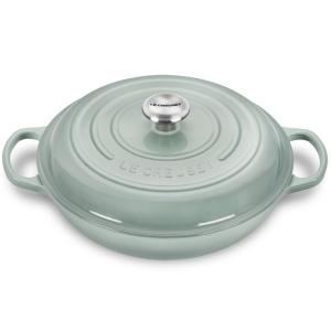 Le Creuset ル・クルーゼ　 ビュッフェ・キャセロール　30cm (シーソルト） 3.5QT｜heartlandtrading