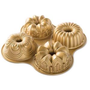 ノルディックウエア プチ 4種類のフラワー パン ケーキ型 Nordic Ware