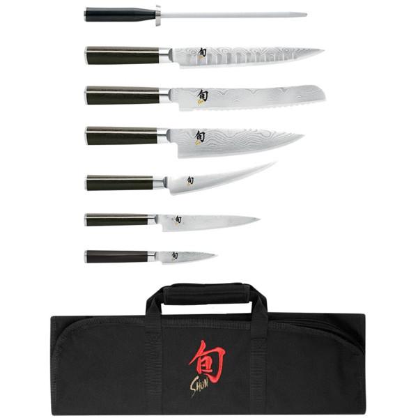 旬 Shun　収納バッグ付きナイフ7点セット　Classicシリーズ
