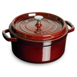 Staub ストウブ　22cmピコココット ラウンド　（グレナディンレッド）　2.75QT｜heartlandtrading