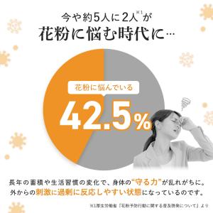 花粉 ほこり ハウスダストによるムズムズを軽減...の詳細画像4