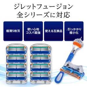ジレットフュージョン 替刃 5枚刃 ジレット ...の詳細画像1