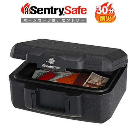 送料無料 sentry/セントリー ポータブル耐火保管庫 （30分耐火） フラットキー式 5.2L ...