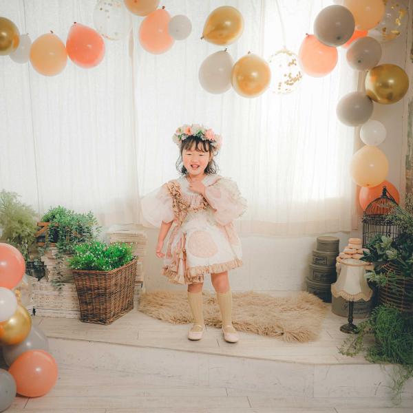 子供 キッズ レンタルドレス 女の子 写真撮影 七五三 誕生日 SAKURAの妖精ドレス 80 90...