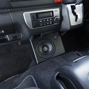 【メーカー取り寄せ】200系ハイエース 標準ボディ/ワイドボディ フロントウーハーボックス 音響 スピーカー オーディオ ウーファーボックス