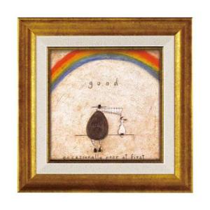 ユーパワー アートフレーム サム トフト「ついてる日」 ST-04002