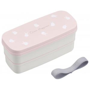 オーエスケー Choose Happiness ランチボックス二段(仕切付) PW-28K