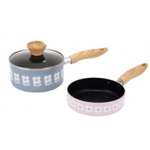 タマハシ Plune. ソースパン＆フライパン16cmセット PL-107