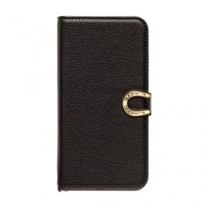 iPhone16e専用手帳型ケース ORFE Black iP24SP-ORF01