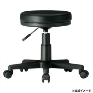 藤沢工業(TOKIO)　作業用チェア　FTY-25L ブラック