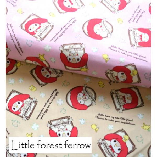2017年キャラクターFabric　リトルフォレストフェロォ　オックス /生地/布/綿/キャラクター...