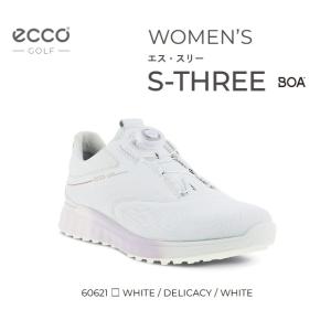 ecco エコー GOLF レディース ゴルフシューズ エス・スリー ボア WOMENS S-THREE BOA 102973｜heartstage