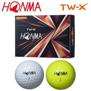 HONMA 本間ゴルフ  TOURWORLD TW-X ボール １ダース(12球入り) 2022年モデル｜heartstage