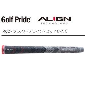 ゴルフプライド MCC・プラス4・アライン・ミッドサイズ ALIGN バックラインあり M60