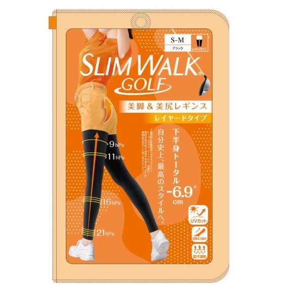 SLIMWALK GOLF 美脚＆美尻レギンス レイヤードタイプ SWG001(SM)/SWG002...