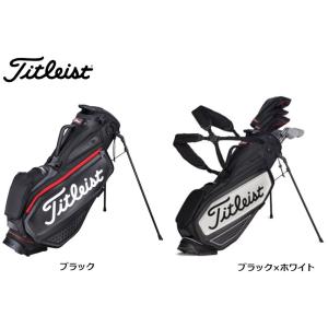タイトリスト ジェットブラック プレミアム スタンド式 キャディーバッグ  TB20SXSF