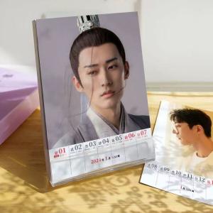 中国俳優リウシュエイー(劉学義)の2026年週めくりカレンダー