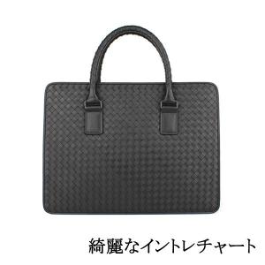 ブリーフケース 本革 メンズ ビジネスバッグ ダークブラウン 厚手