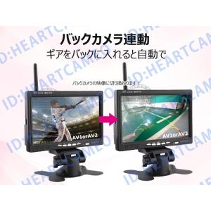 ワイヤレス バックカメラモニター セット 2....の詳細画像4