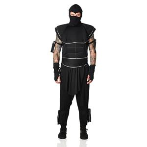 California Costume コスプレ Stealth Ninja メンズ 黒