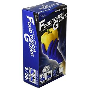エステーエステー No.1200フードタッチグローブS 50枚入 ST76064ブルーNo.1200S 