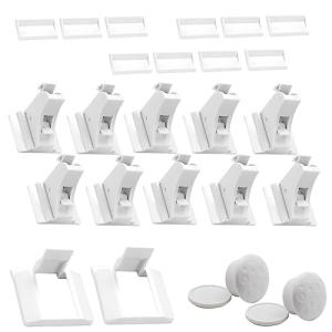 TARKIO ベビーガード チャイルドロック【10ロック+2マグネット式 キー+2固定器】 安全磁気 キャビネットロック 赤ちゃん/子供/ペットいたず