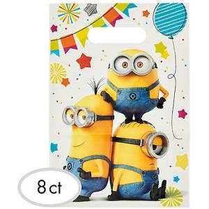 パーティーグッズ ミニオン パーティーグッズ 雑貨 Minions Favor Bags 8ct