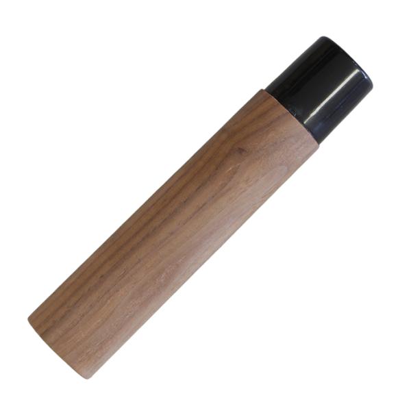 ■包丁柄 クルミ材 出刃 7寸用 包丁 本職用 胡桃