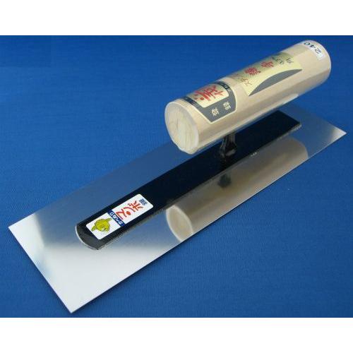 五百蔵 鏝 こて カネ千代 マンボ 本職用 ステン角鏝 180mm