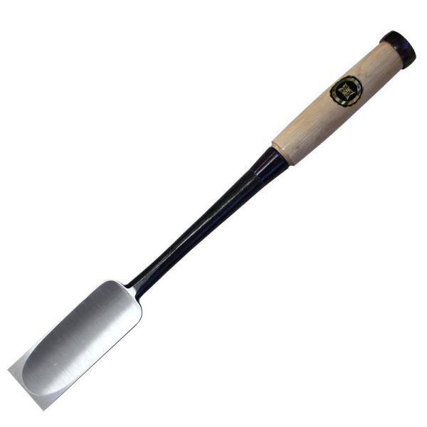 播州三木 大内鑿 関東型 芯持樫柄 穴屋鑿 寸六(48mm)