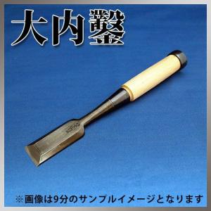 播州三木 大内鑿 追入鑿 芯持樫柄 10本組 桐箱入 大工道具 のみ ノミ
