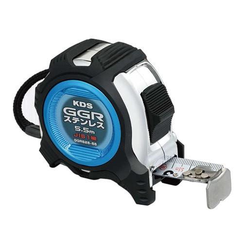 KDS 厚爪コンベックス GGRステン 25巾 メートル目 5.5m GGRS25-55 JIS1級...