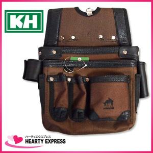 KH 基陽 HUMHEM 24206型 バッグ ブラウン HM24206-BR 腰袋｜hearty-e
