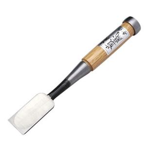 播州三木 古代菊蔵 追入鑿 赤樫柄 一寸(30mm) 精密鍛造