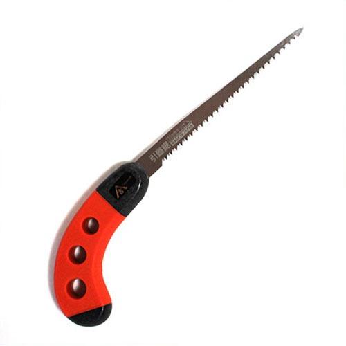 ヤマキチ 引廻鋸 120mm HM-120 キリ付 赤グリップ 挽廻鋸 関西洋鋸