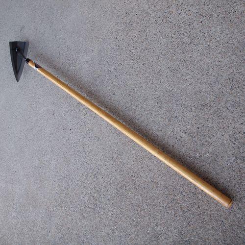 両刃鍬 鋼付 240mm 1200mm柄