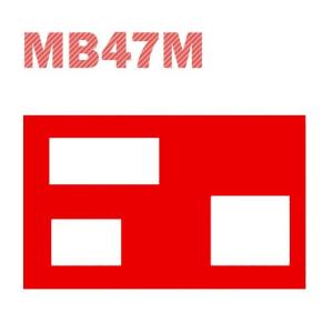 マイゾックス マーキングプレート マー坊 MB47M 四角形｜hearty-e