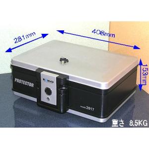 プロテクターバック 2017 防水金庫 小型 家庭用 手提げ金庫 耐水機能