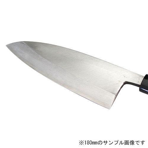 島谷 出刃包丁 左利き用 195mm 安来鋼 白鋼 霞研ぎ 本格鍛造 和包丁