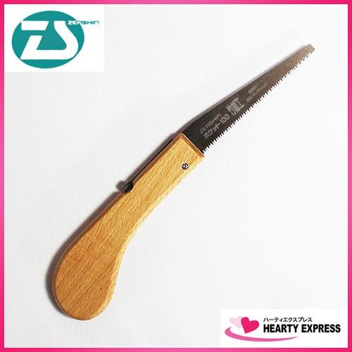 播州三木 ゼンシン 折込鋸 ポケット100 竹細工用のこ 100mm