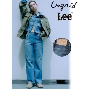 (セール60%OFF) Ungrid / アングリッド Lee別注ストレートデニム  24秋冬. 112452461301
