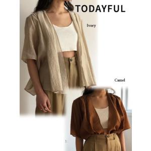 TODAYFUL  トゥデイフル Sheer Gather Shirts  19春夏.予約 11910444 受注会