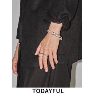 TODAYFUL /トゥデイフル  Mix Chain Bracelet 23秋冬. 予約 12020924 12320924 ブレスレット・アンクレット ※入荷時期：3月中旬〜｜hearty-select