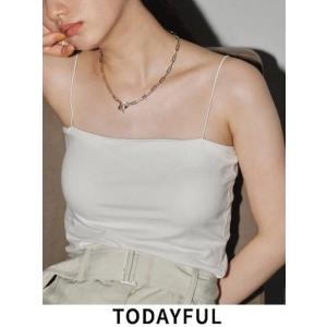 TODAYFUL (トゥデイフル）Matte Satin Camisole 即納 : RAPTURE - 通販