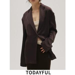 ジャケット・アウター TODAYFUL SATIN OVER JACKET TODAYFUL（トゥデイフル）の「Satin Over Jacket（テーラード
