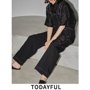 TODAYFUL / トゥデイフル Frontzip Cotton Salopette ★  24春夏 12410302 オールインワン・コンビネゾン｜hearty-select