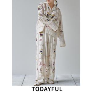 TODAYFUL  トゥデイフル  Embroidery Patchwork Trousers ★ ...