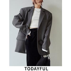 TODAYFUL/トゥデイフル  Over Shoulder Jacket★  24秋冬予約 12420102 入荷予定 : 8月下旬〜｜hearty-select